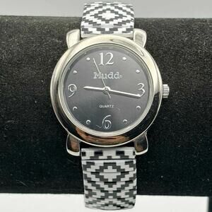 Black & White Mudd Watch